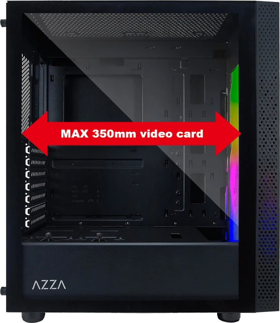 AZZA Celesta 340, Glasfenster