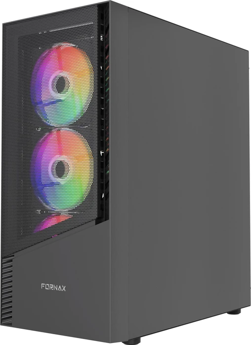 Gembird Fornax 4300 Black, Glasfenster