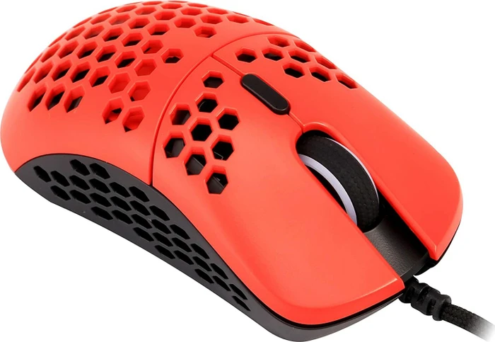 HK Gaming Mira-S Gaming Mouse Monza rot/schwarz, USB