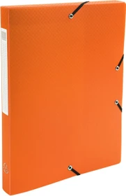 Exacompta Archivbox Kunststoff blickdicht 25mm, A4, orange