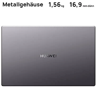 Huawei MateBook D 15 AMD (2021) MateBook D 15 AMD (2021), Space Grey, Ryzen 5 5500U, 8GB RAM, 512GB SSD, DE