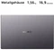 Huawei MateBook D 15 AMD (2021) MateBook D 15 AMD (2021), Space Grey, Ryzen 5 5500U, 8GB RAM, 512GB SSD, DE Vorschaubild
