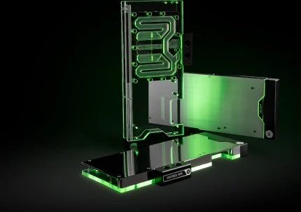 EK Water Blocks Quantum Line EK-Quantum Vector² FTW3 RTX 3080/90 Backplate silber