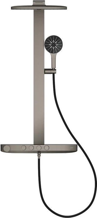 Grohe Spa Rainshower Aqua Pure eckig 15l hard graphite gebürstet