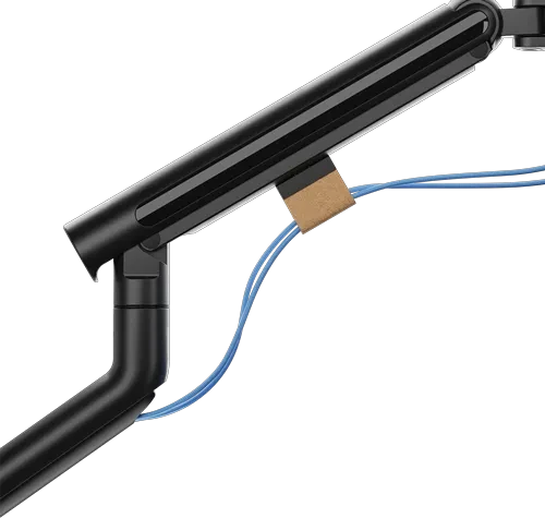 Fellowes Smartview Single Monitor Arm schwarz