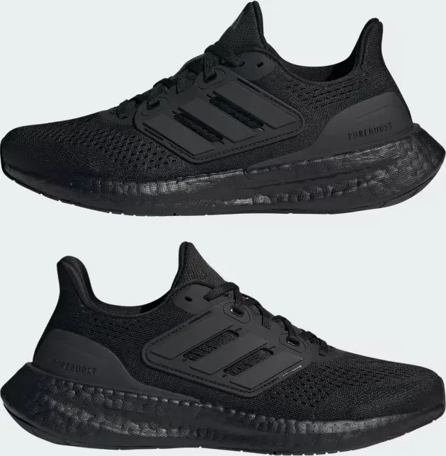 adidas Pureboost 23 core black/carbon (Damen)