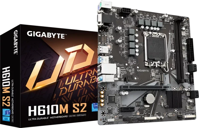 GIGABYTE H610M S2 (Intel 1700)