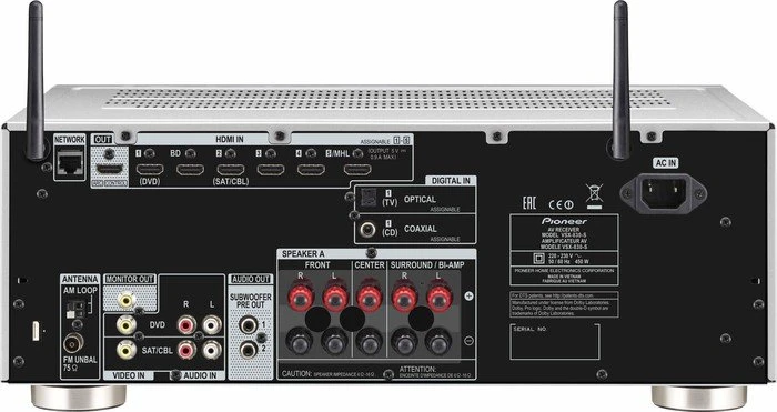 Pioneer VSX-830 silber