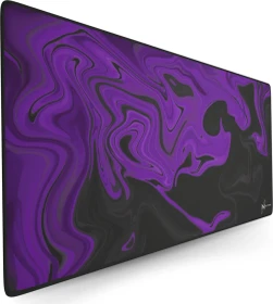 Nyfter Nyfpad XXL Liquid Premium Gaming Mousepad, 900x500mm, Design schwarz/violett