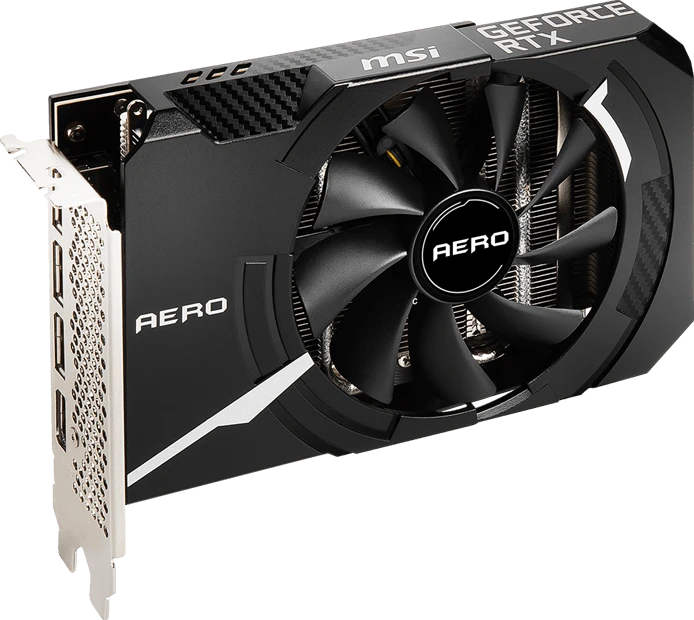 MSI GeForce RTX 3050 Aero ITX 8G, 8GB GDDR6, HDMI, 3x DP