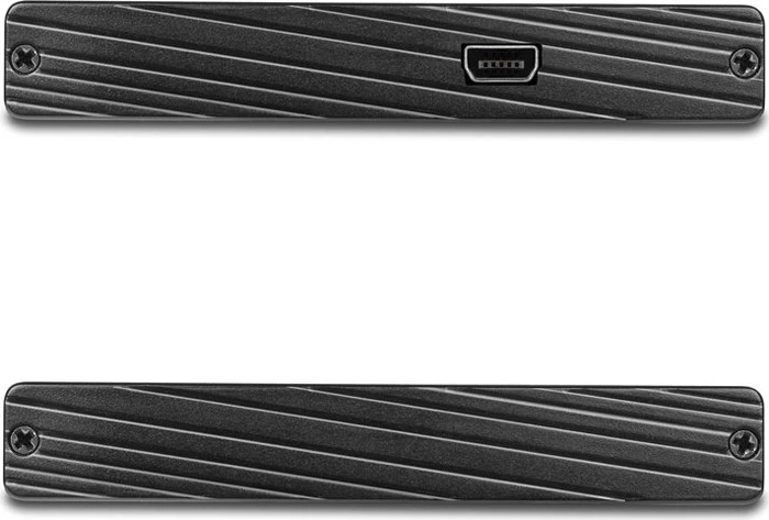 Axagon Aline Box Festplattengehäuse, schwarz, 2.5", USB 2.0 Mini-B