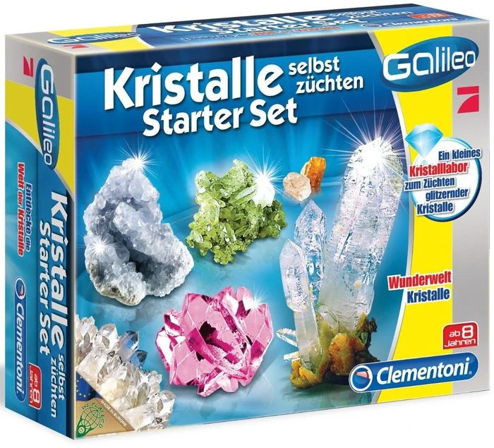 Clementoni Galileo Kristalle selbst züchten Starter-Set