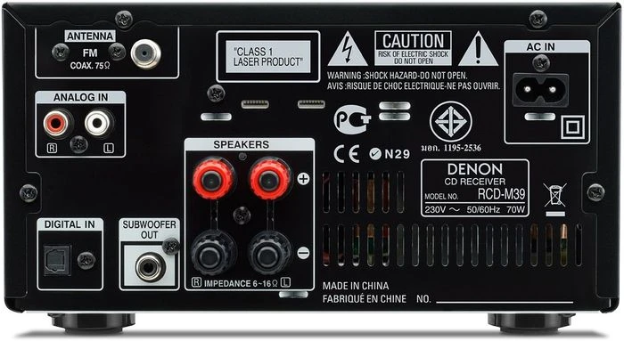 Denon RCD-M39 schwarz