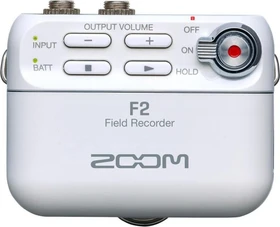 Zoom F2 weiß