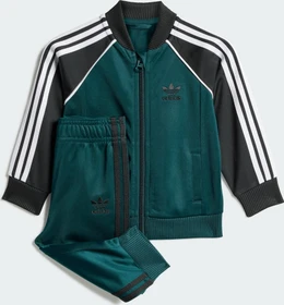 adidas Adicolor SST Trainingsanzug aurora ivy/black/white (Junior)