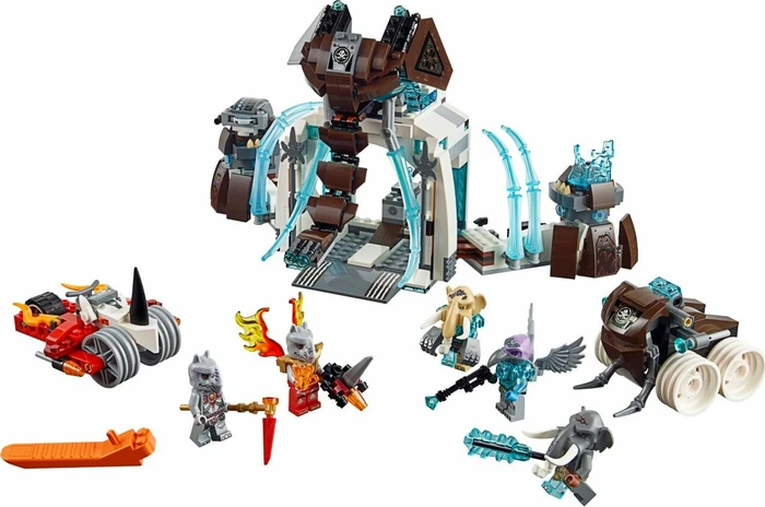 LEGO Legends of Chima Modelle - Die Eisfestung der Mammuts