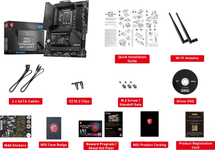 MSI MAG B660 Tomahawk WIFI DDR4 (Intel 1700)
