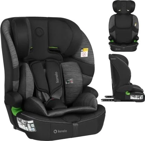Lionelo Billy i-Size black grey