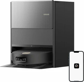 Dreame Aqua10 Ultra Roller Saug-/Wischroboter schwarz inkl. Absaug-/Reinigungsstation