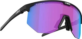 Bliz Hero Small matte black/violet-blue multi