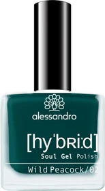 Alessandro Hybrid Soul Gel Nagellack 118 wild peacock, 8ml