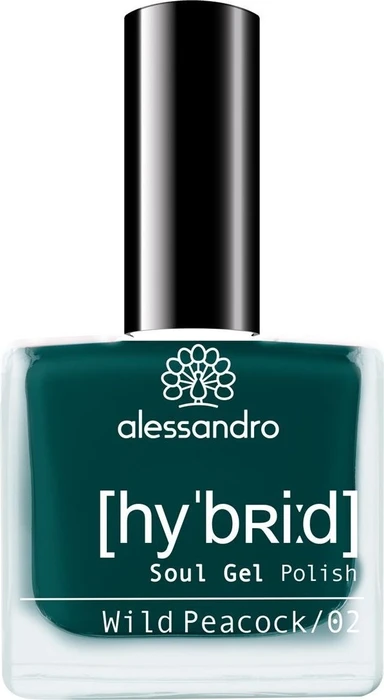 Alessandro Hybrid Soul Gel Nagellack 118 wild peacock, 8ml