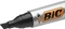 BIC Marking 2300 ECOlutions Permanentmarker Keilspitze 3.7-5.5mm schwarz/blau/rot/grün, 4er-Set, Box Vorschaubild