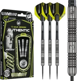 Winmau MvG Authentic Steel Dart Dartpfeil Set 22g