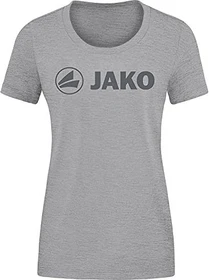 Jako Promo T-Shirt kurzarm light grey melange (Damen)