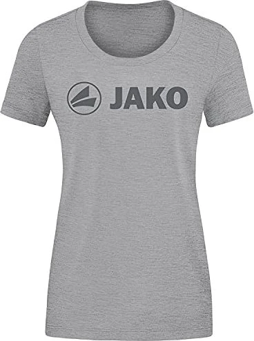Jako Promo T-Shirt kurzarm light grey melange (Damen)