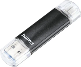 Hama FlashPen Laeta Twin 64GB, USB-A + USB Micro-B, USB 3.2 Gen 1×1, USB 2.0