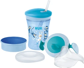 NUK Trinklern-Set, affen blau