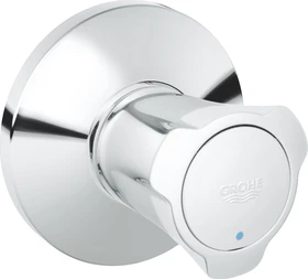 Grohe Costa L UP-Ventil Oberbau markierung blau chrom