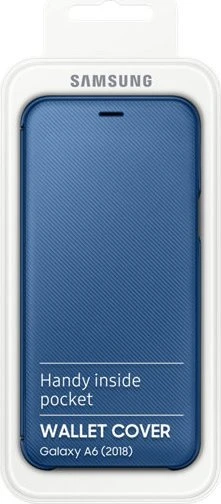 Samsung Flip Wallet für Galaxy A6 (2018) blau