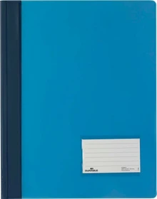 Durable Duralux Transluzent Schnellhefter, A4, blau/transparent, 10er-Pack