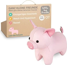 Little Big Friends Die kleinen Freunde Leon das Schwein Rassel