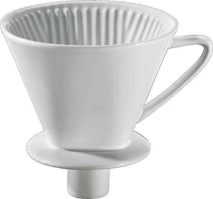 Cilio Kermik Kaffeebereiteraufsatz mit Stutzen 13.5cm