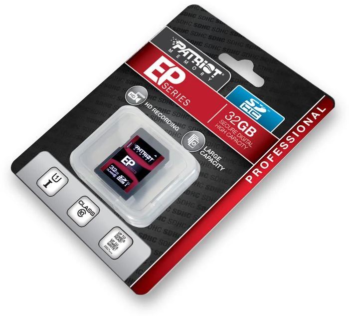 Patriot EP R50/W35 32GB, UHS-I, Class 10