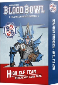 Games Workshop Warhammer Blood Bowl - Reference Card Pack: High Elf Team (EN)