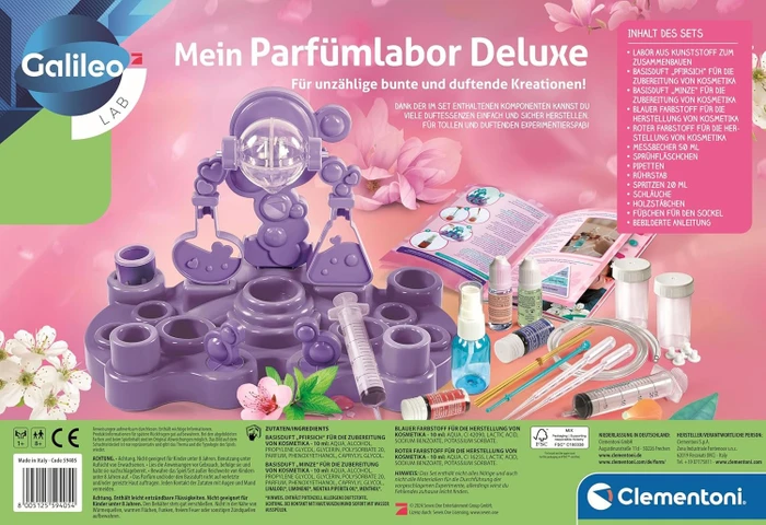 Clementoni Galileo Lab Parfümlabor Deluxe