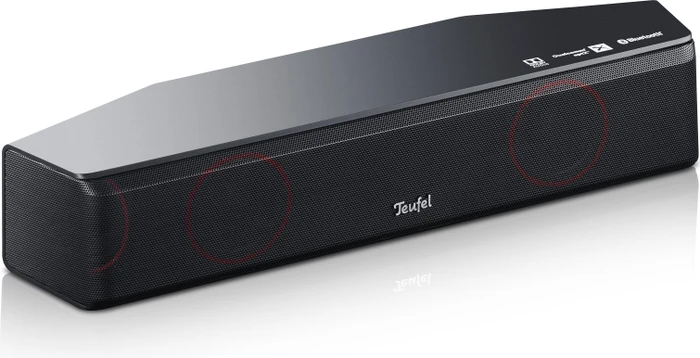 Teufel Cinebar One schwarz