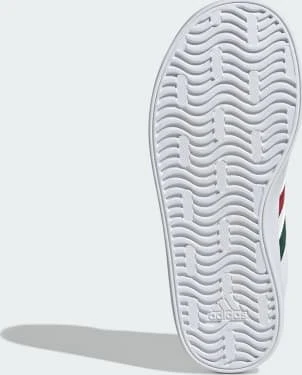 adidas VL Court 3.0 cloud white/dark green/power red (Junior)