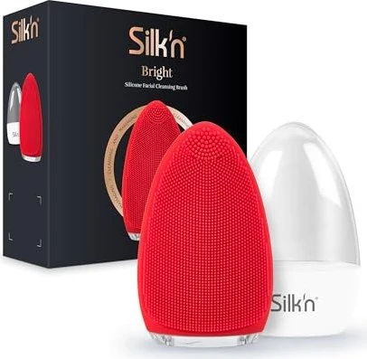 Silk'n Bright Gesichtsreinigungsbürste rot