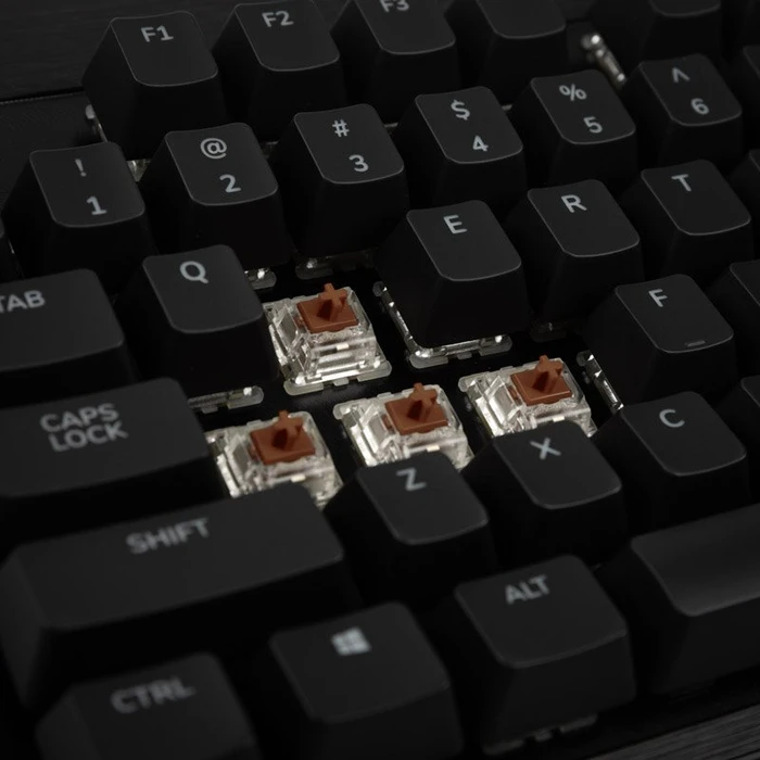 Mountain Everest Core Midnight Black, TKL, LEDs RGB, Gunmetal Gray, MX RGB BROWN, USB, US