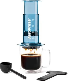 Aeropress AeroPress Clear Kaffeepresse blau