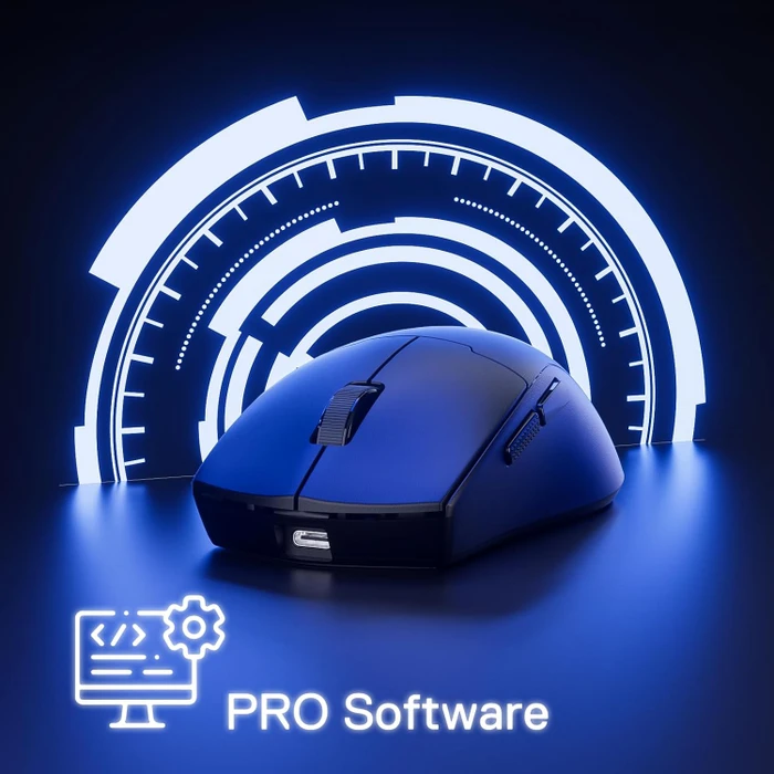 Redragon K1NG Max M918 Pro 1KHz Wireless, schwarz, USB/Bluetooth