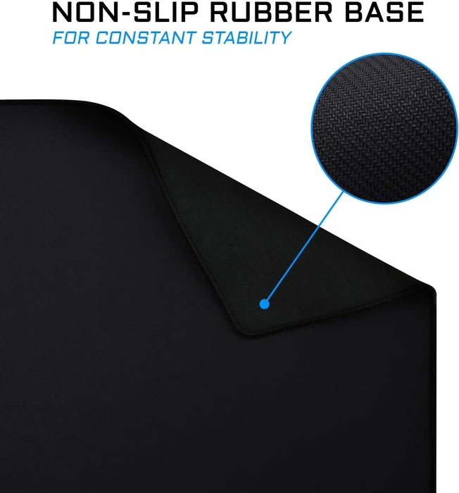 The G-Lab Pad Yttrium XXL Gaming Mauspad, schwarz/blau