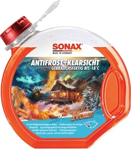 Sonax AntiFrost&KlarSicht gebrauchsfertig bis -18°C Sweet Home Scheibenreiniger 3l