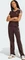 adidas 3-Streifen Slim T-Shirt kurzarm aurora coffee/sandy pink (Damen) Vorschaubild