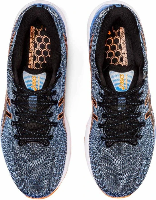 Asics Gel-Cumulus 24 black/shocking orange (Herren)